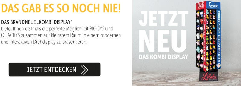 DAS BRANDNEUE KOMBI DISPLAY
