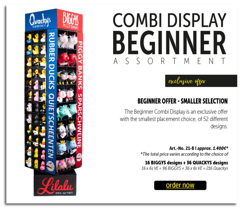 COMBI DISPLAY BEGINNER - exclusive offer